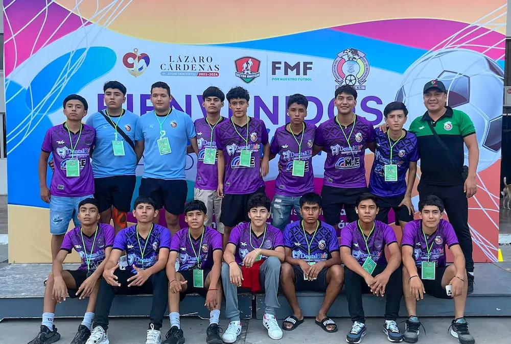 Cefor Tlapa FC (Delegación Puebla) Triunfa en su Debut en el Torneo Nacional Sub16